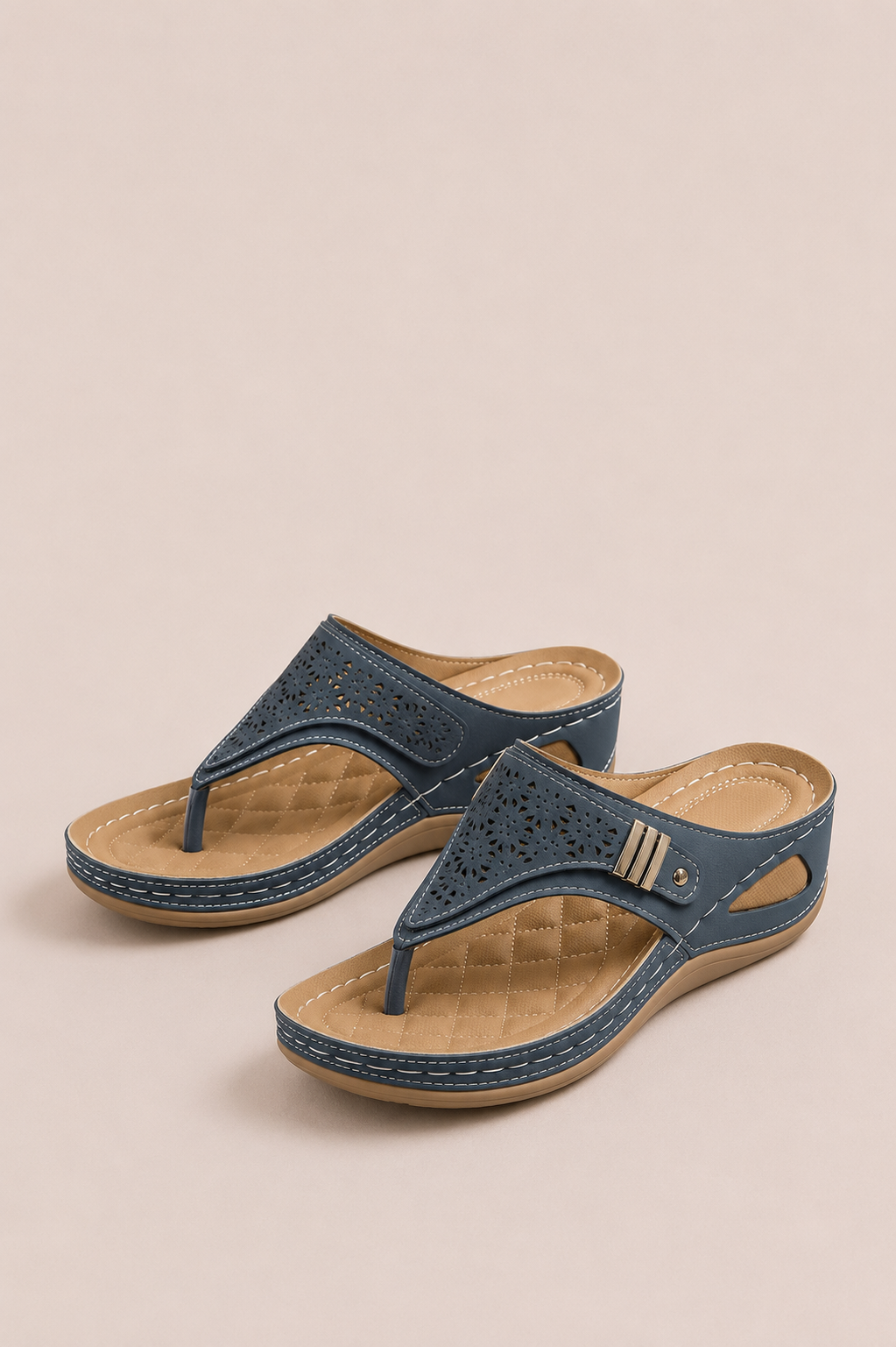 Wedge Slide Sandals