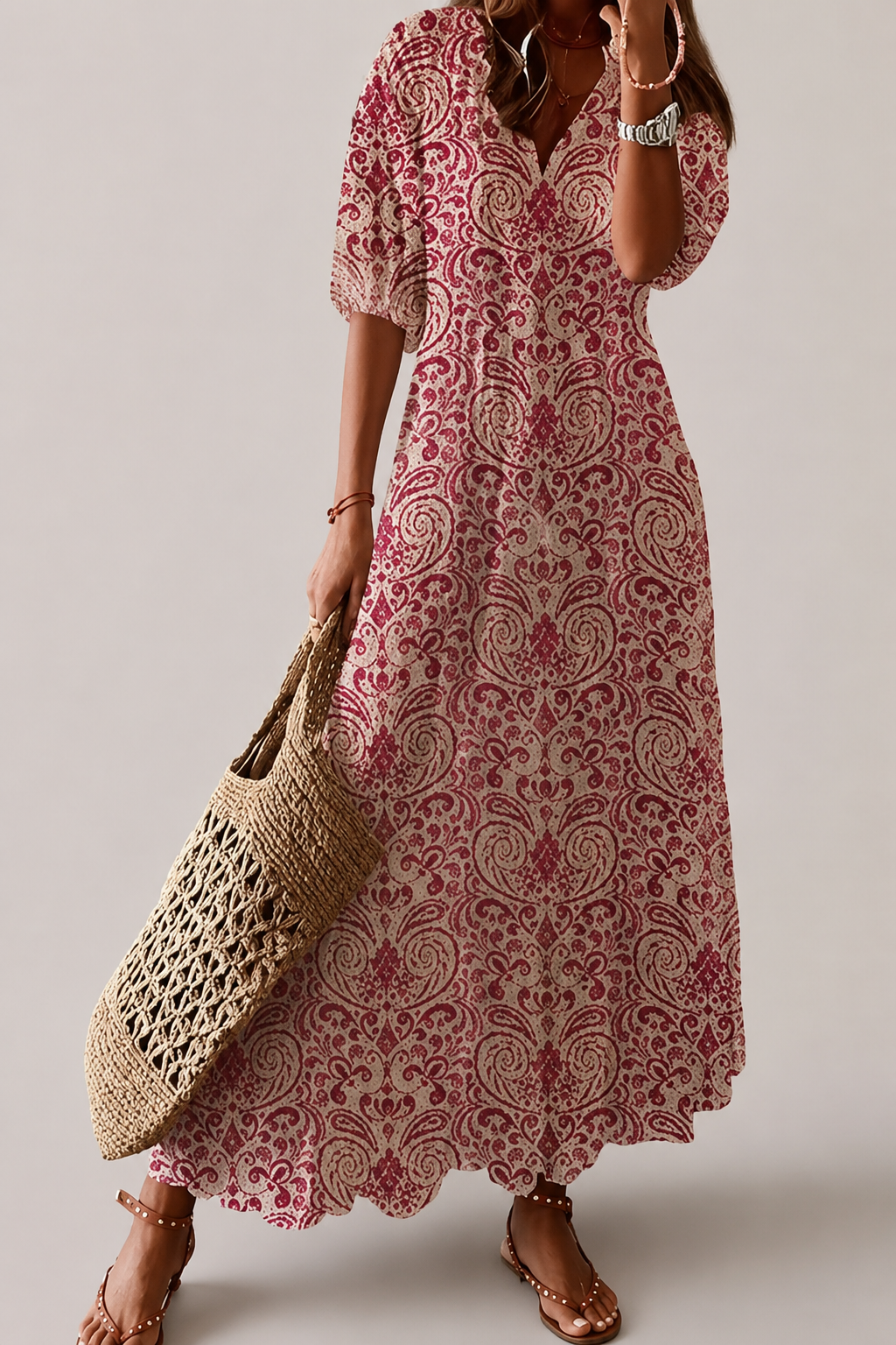 Women’s Boho Cover Up Dress