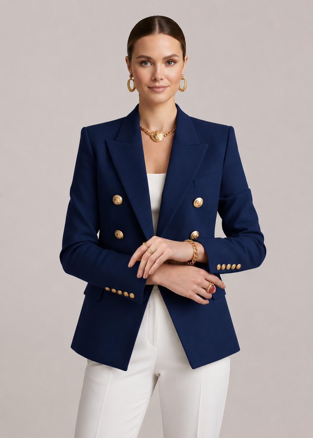 Women’s Double Breasted Tailored Blazer