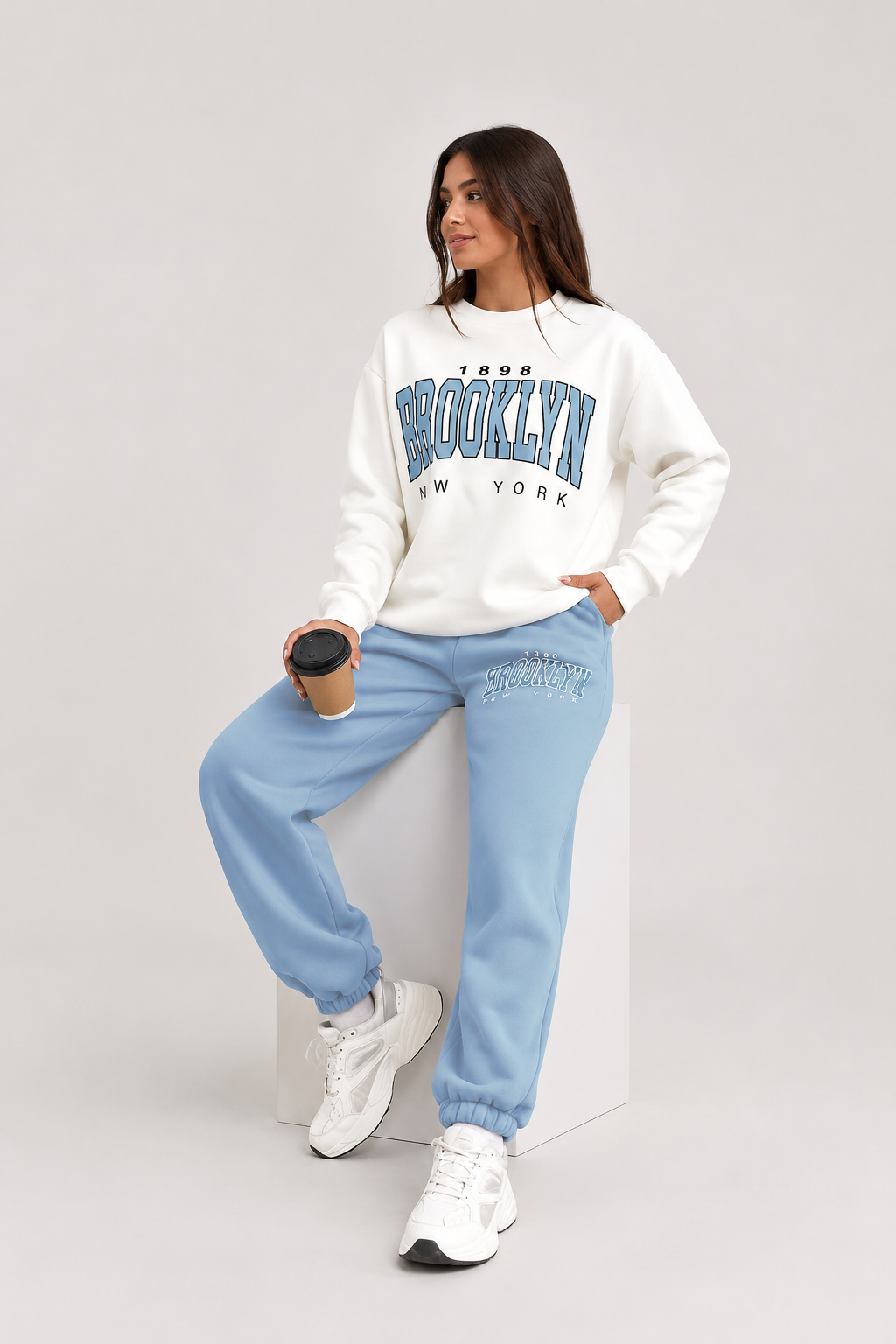 Relaxed Sweatshirt and Jogger Set