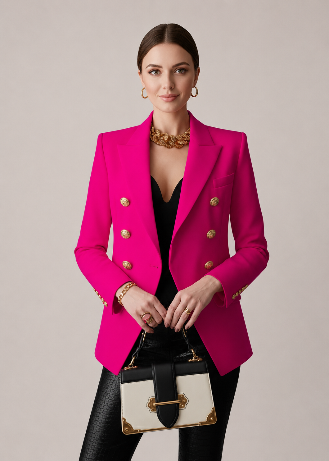 Women’s Double Breasted Tailored Blazer