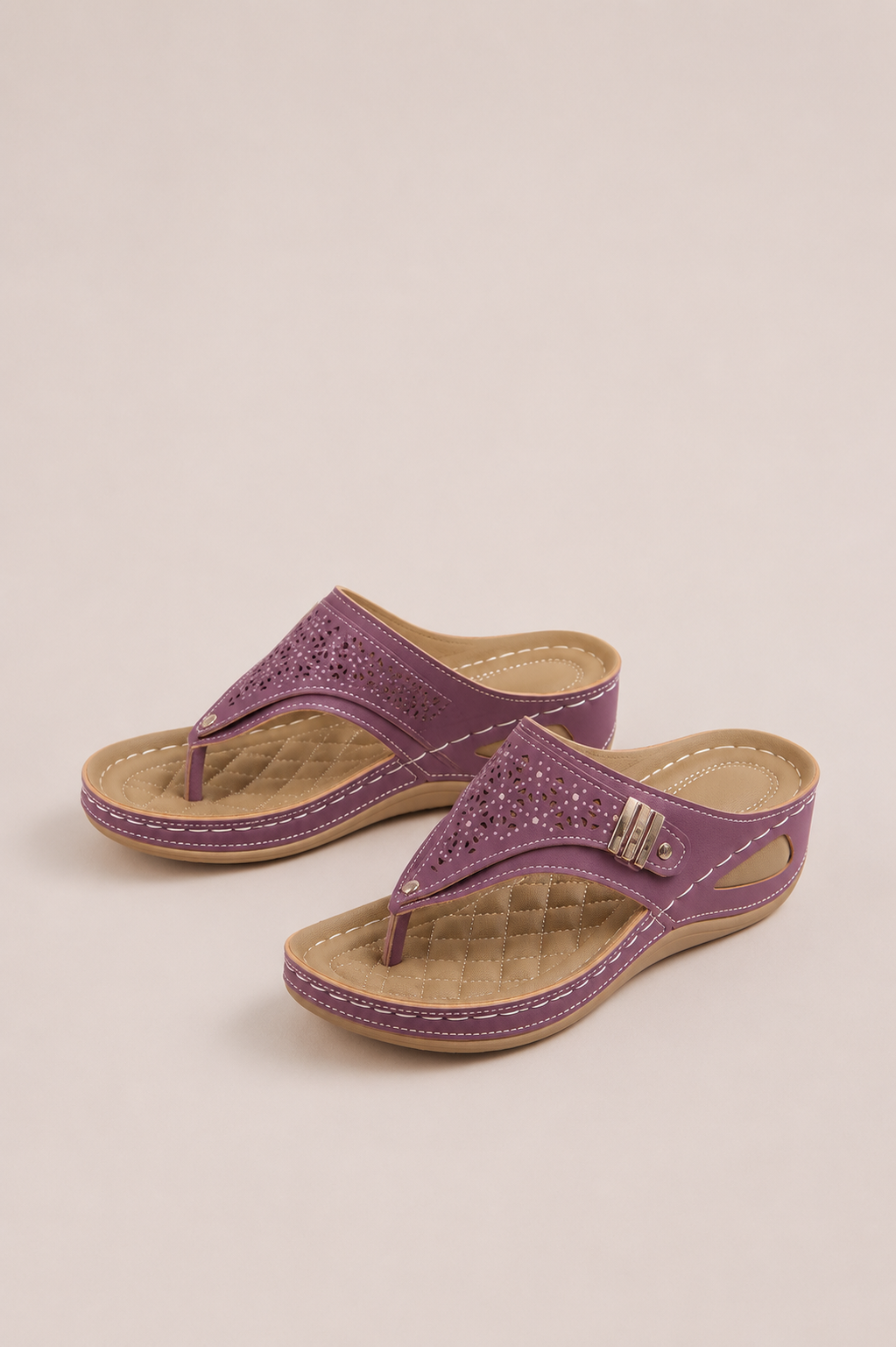 Wedge Slide Sandals
