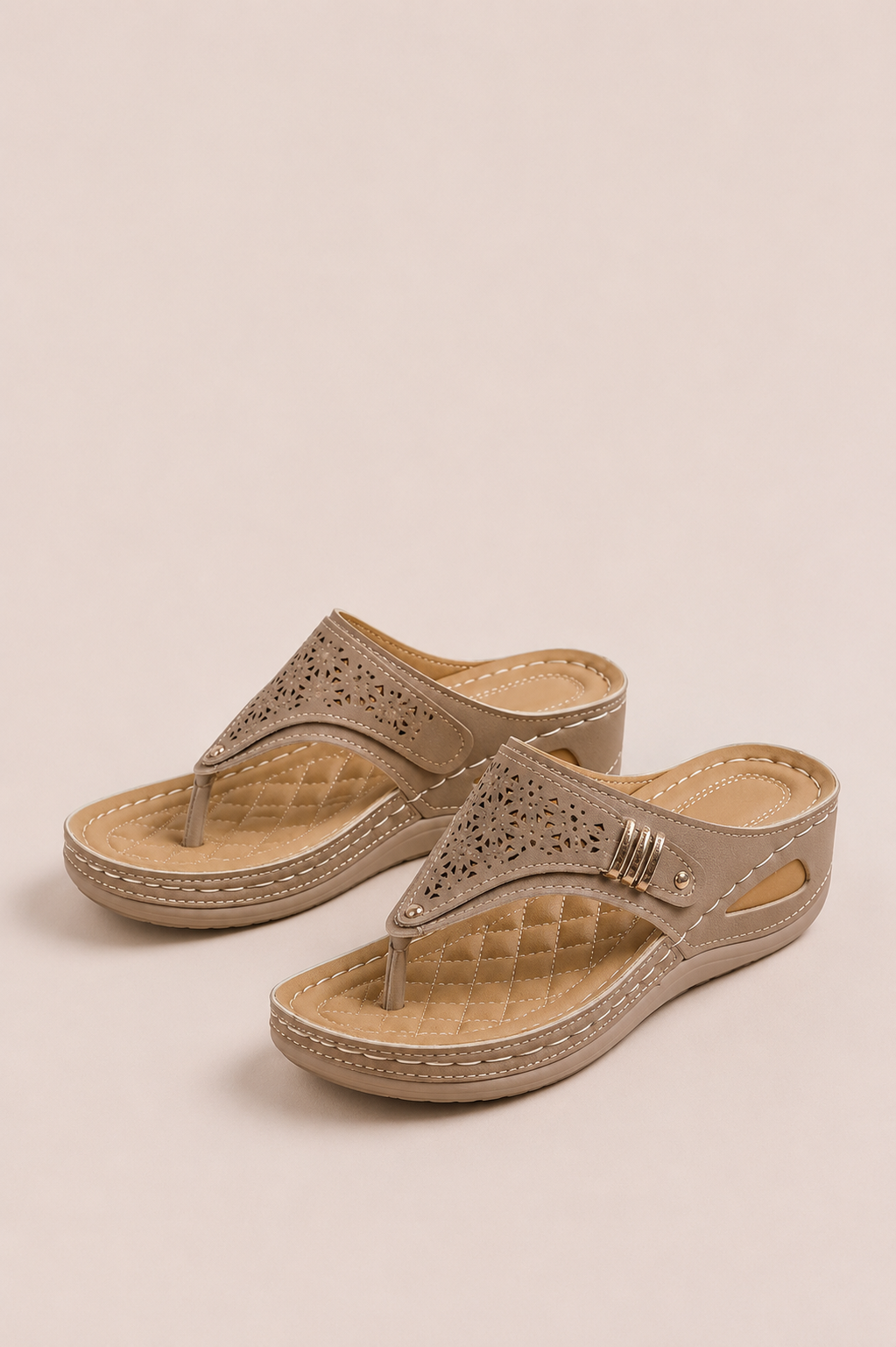 Wedge Slide Sandals