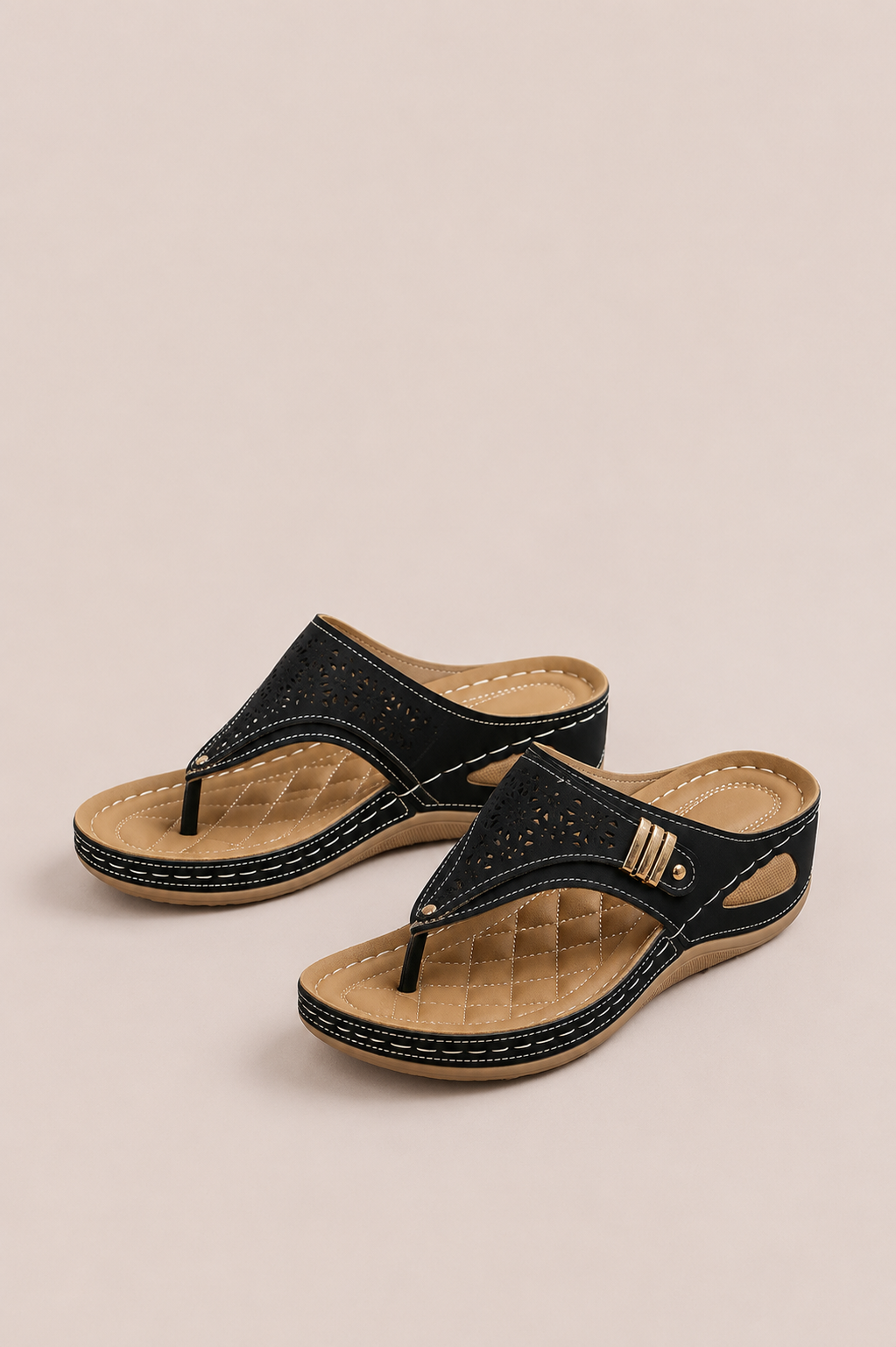 Wedge Slide Sandals