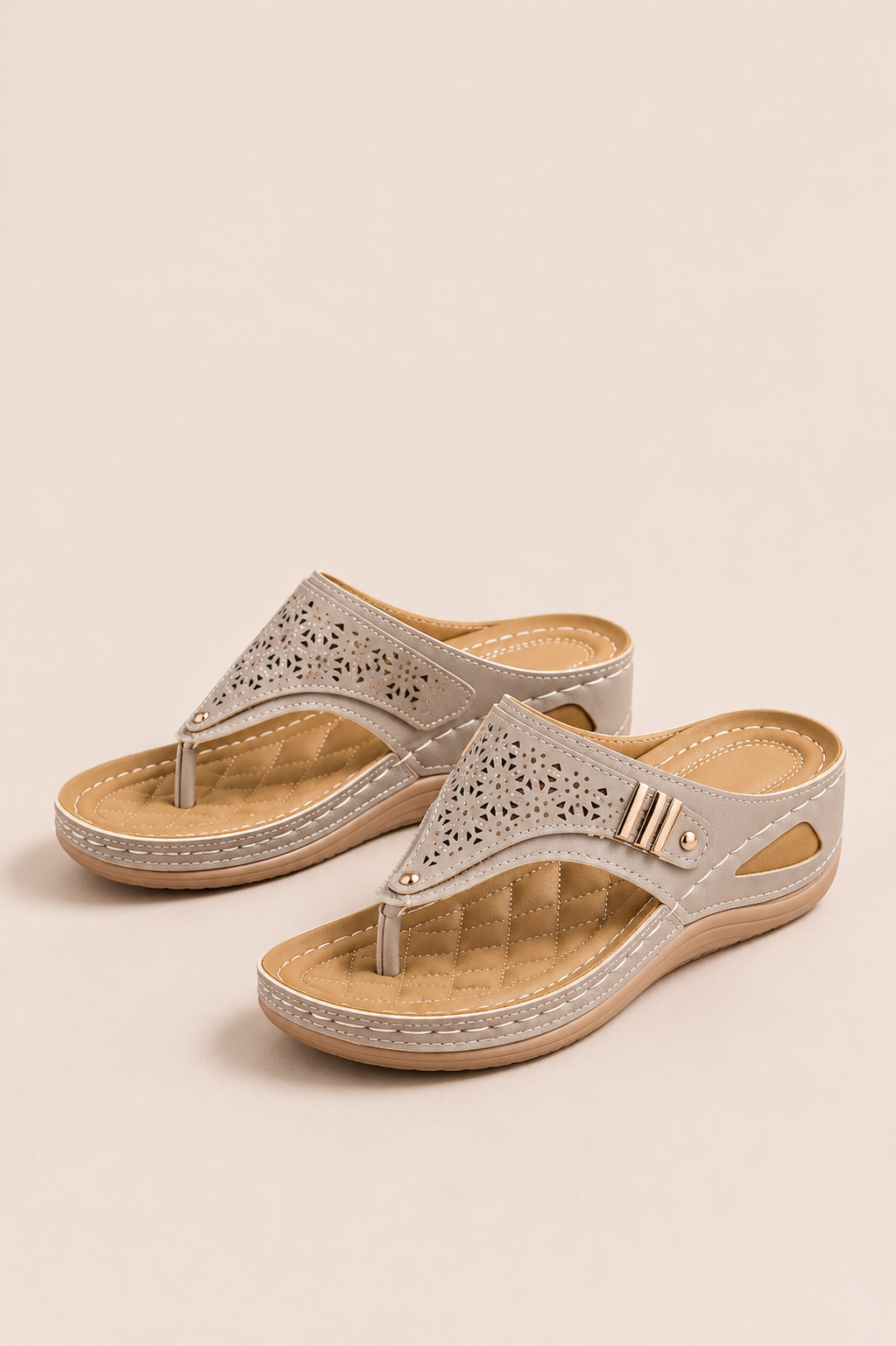 Wedge Slide Sandals