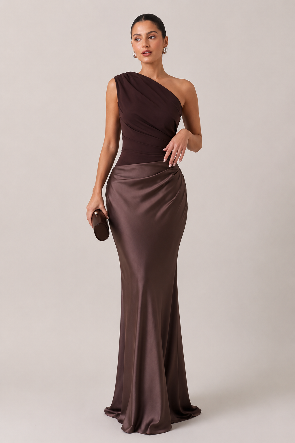 Women’s One Shoulder Maxi Dress