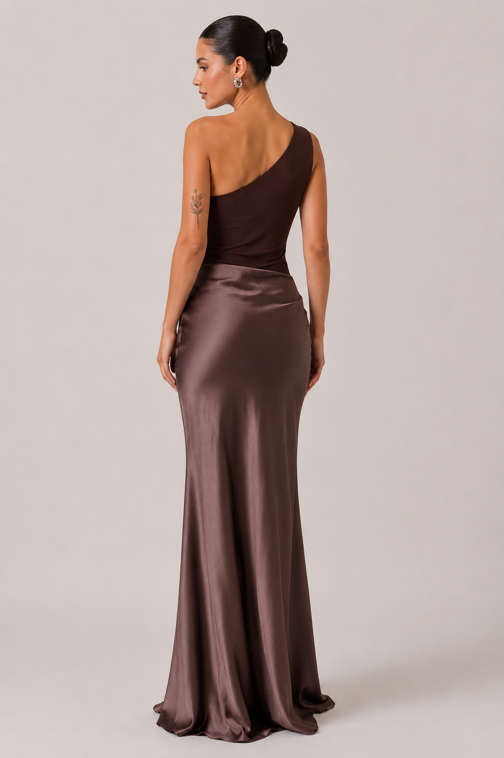 Women’s One Shoulder Maxi Dress