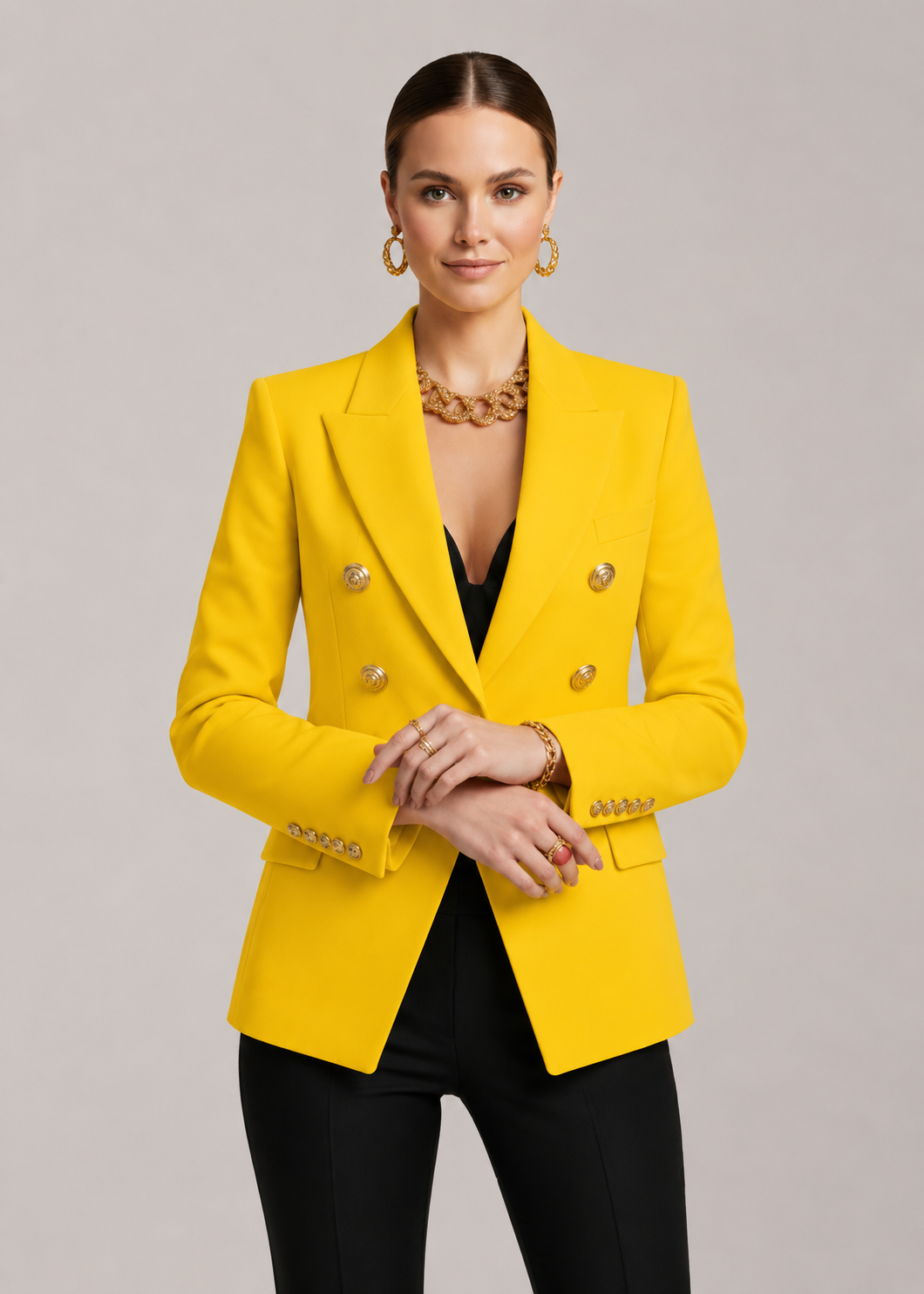 Women’s Double Breasted Tailored Blazer