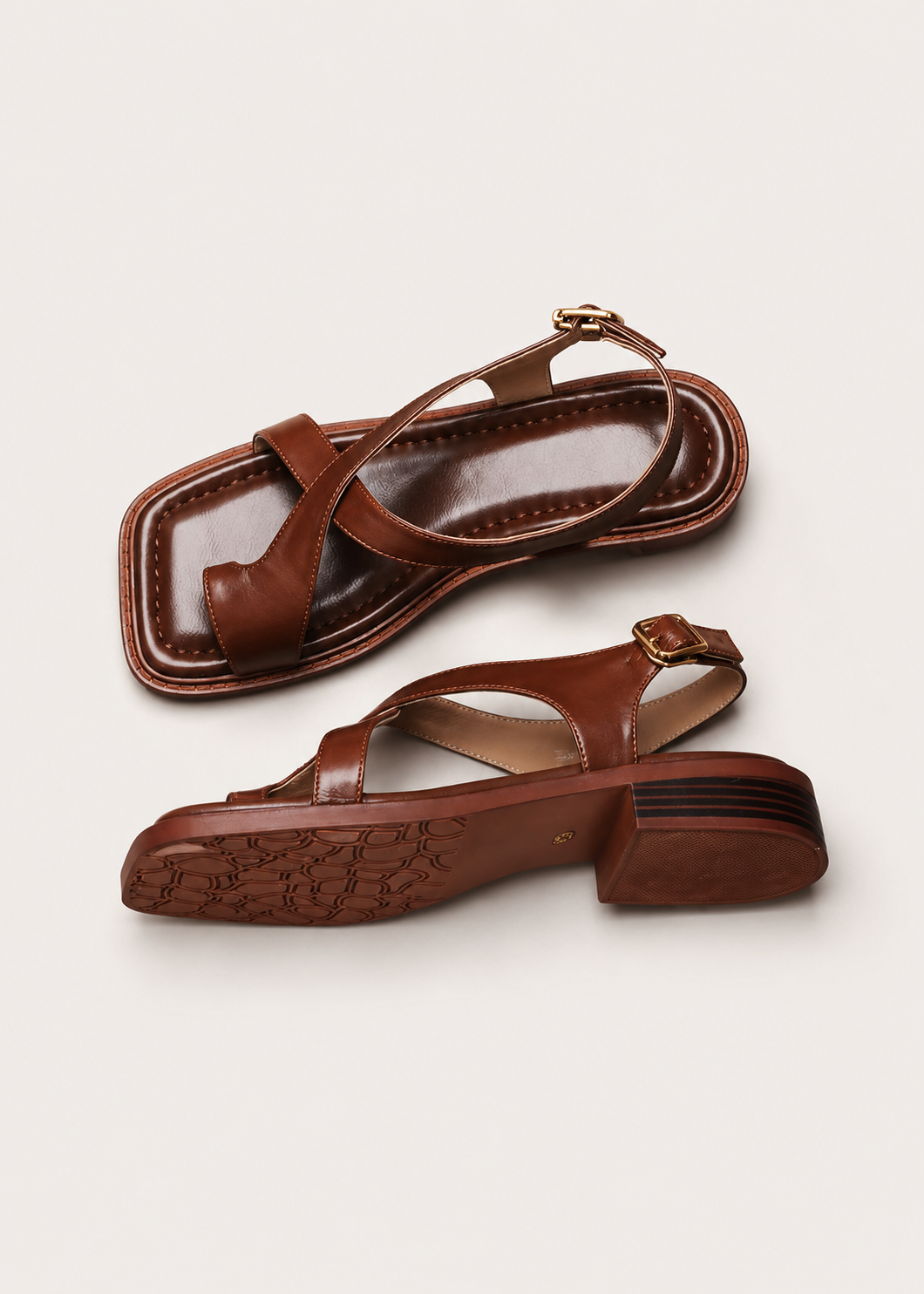 Women’s Cross-Strap Slingback Sandals