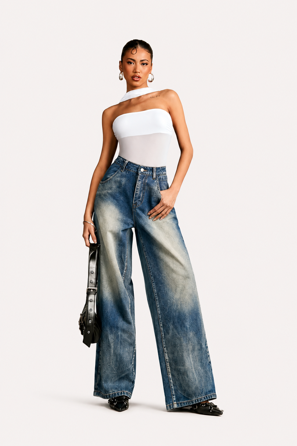Women’s High-Waist Wide Leg