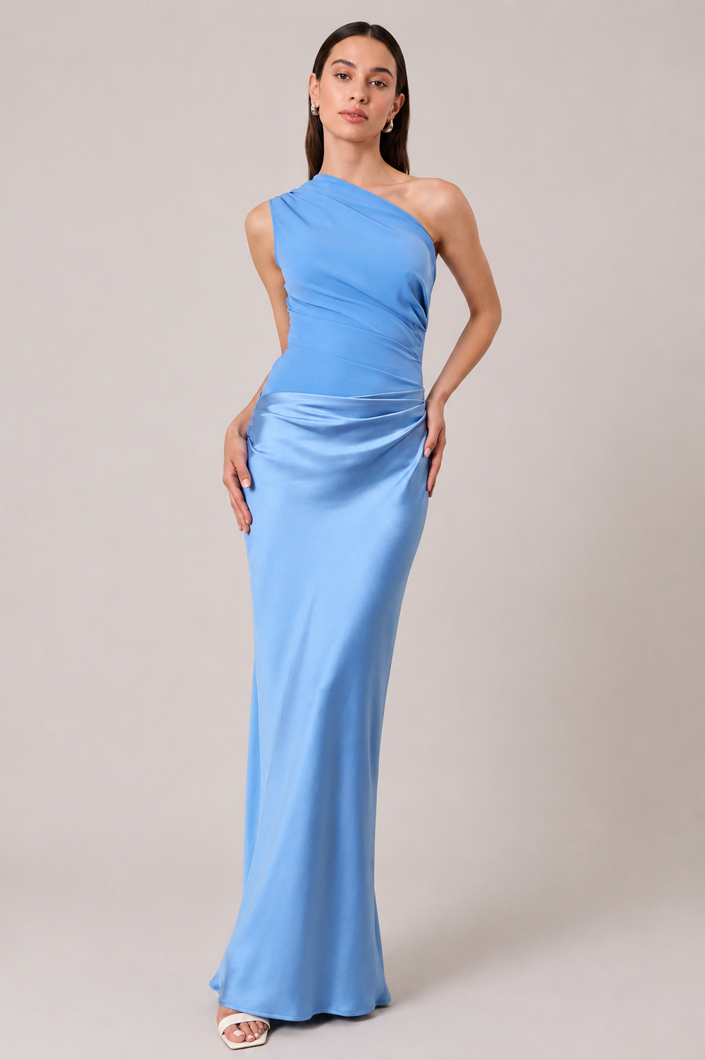 Women’s One Shoulder Maxi Dress