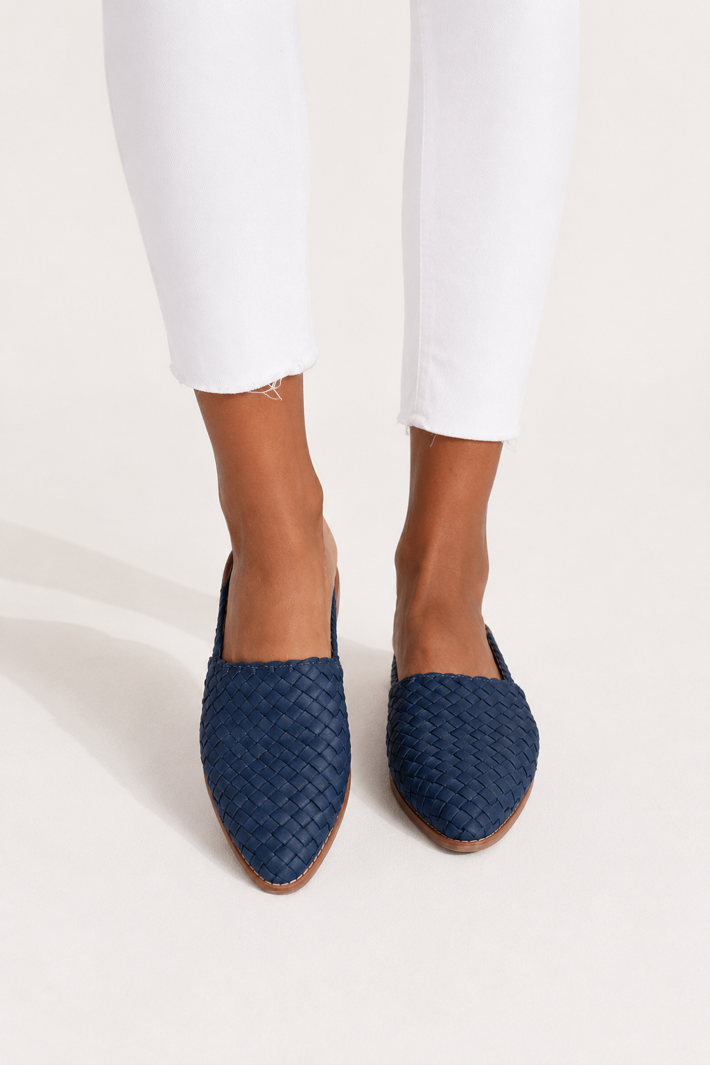 Women’s Woven Slingback Flat Shoes