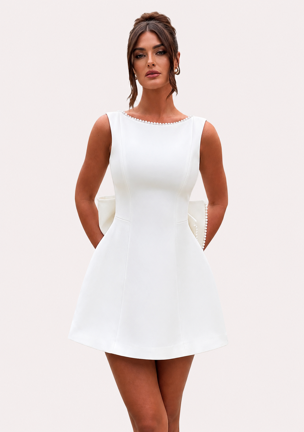 Women’s Sleeveless A-Line Mini Dress