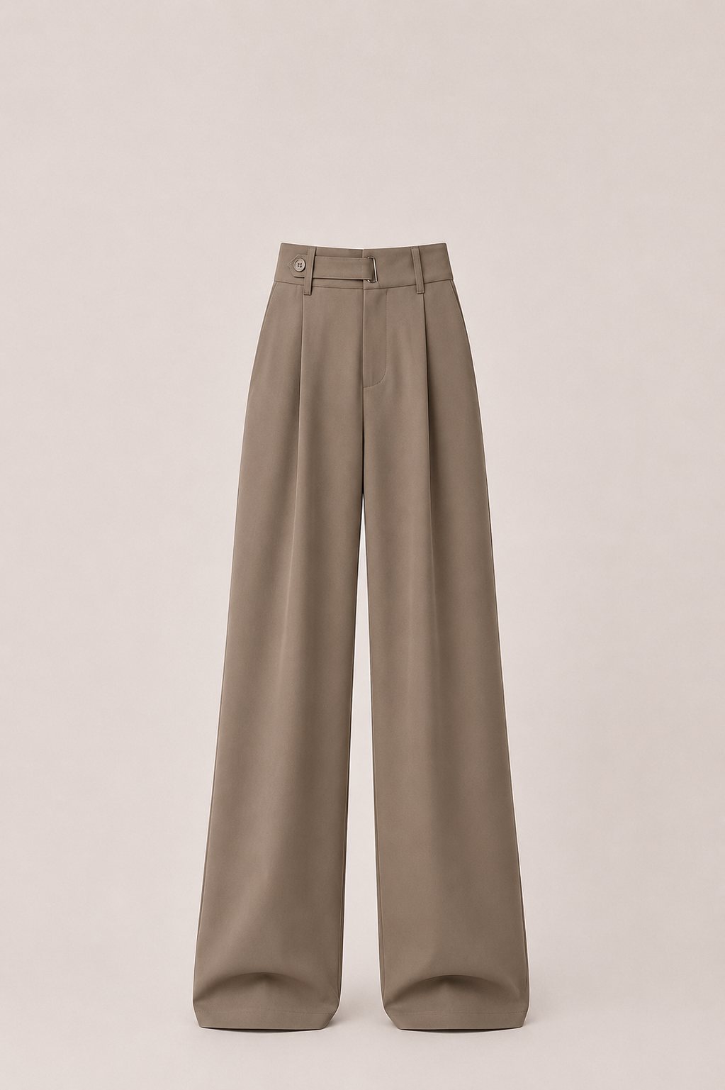High Waist Wide Leg Trousers
